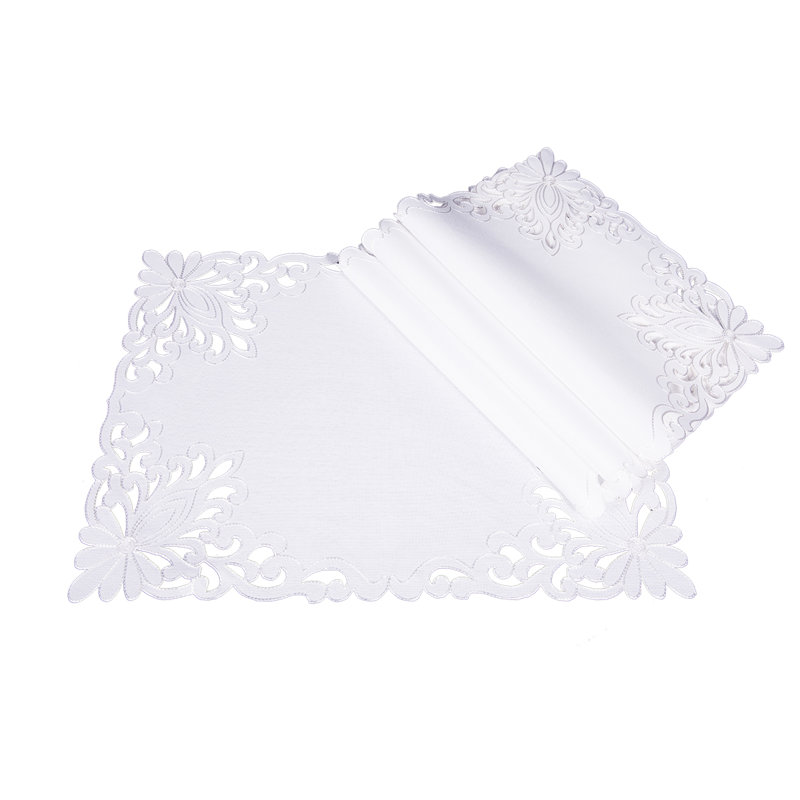 Armadillo Polyester Embroidered Rectangle Placemat
