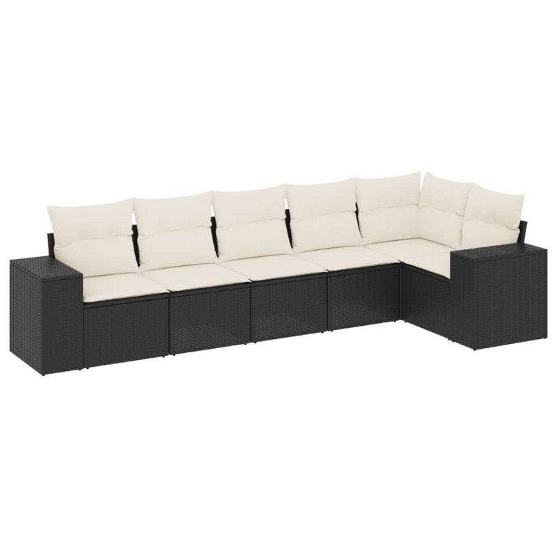 Ensemble de canapé de jardin Vidaxl PE