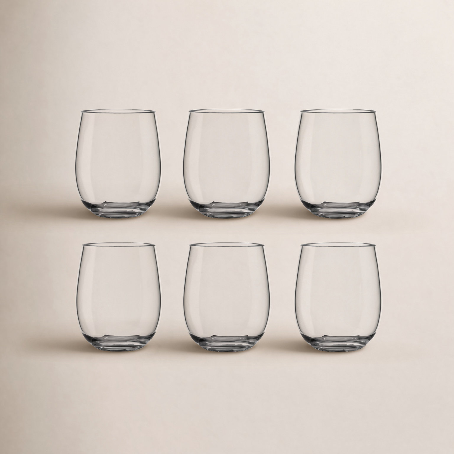 Laya Stemless Red Wine Glass