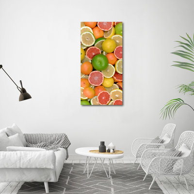 Blakely Citrus Fruits - Wrapped Canvas Print
