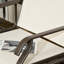 Banc oscillant avec table centrale Outsunny-1503281220