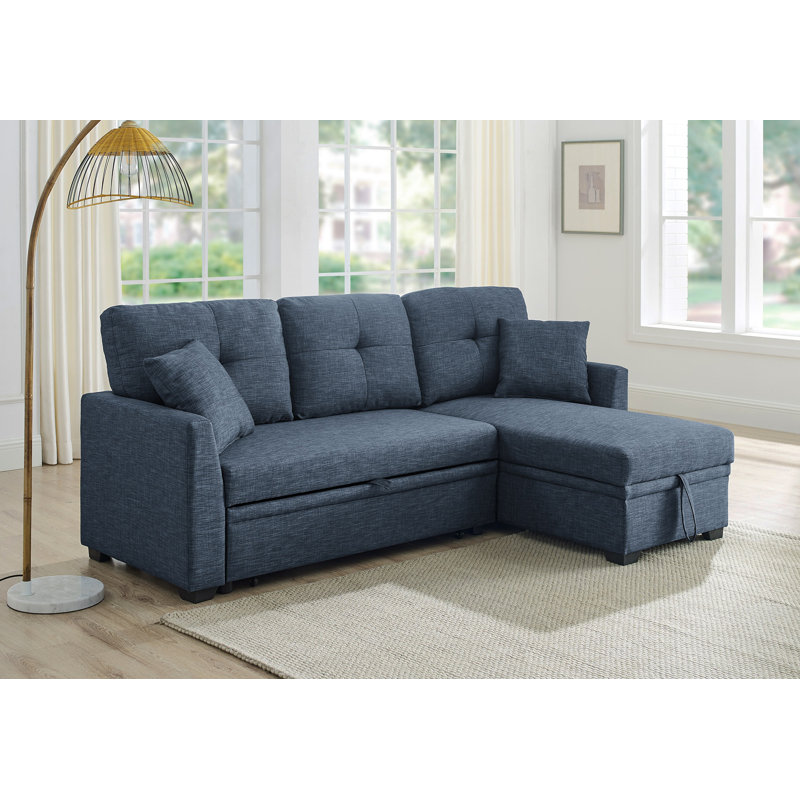 Modular Sleeper Sectional Sofa With Storage