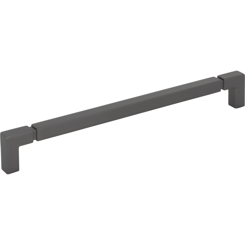 Langston Bar Pull, Ash Gray, 8 13/16" Center To Center
