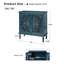 无风格、强卖点Bouirou 80cm W Transitional 2 - Door Rectangle Accent Cabinet with carved floral design-1407935673