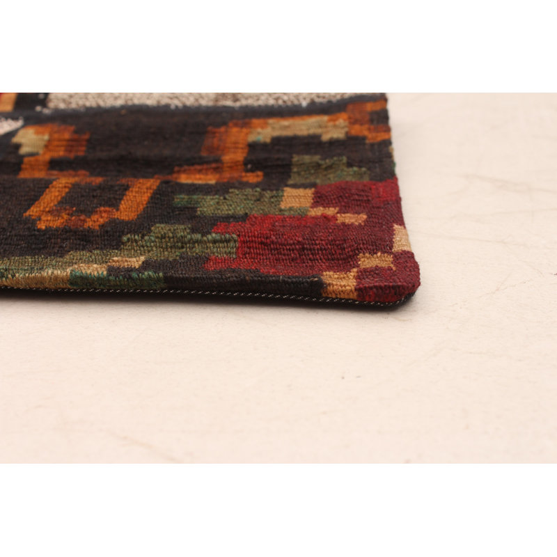Evajane Wool Patchwork Indoor Rug