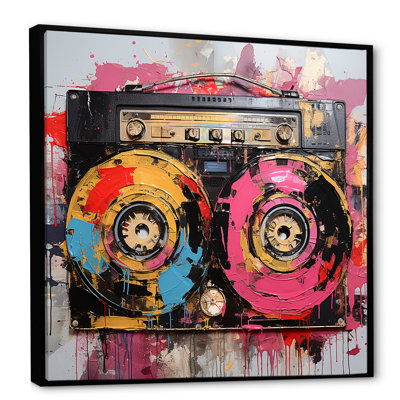 Abstract Rhythms Jukebox 2 - Jukeboxes Wall Art