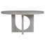 Signature Designs Misty Gray Apostrophe Round Dining Table