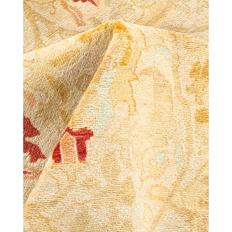Holmfrith One-of-a-Kind 6' 1" X 9' 2" Hand Knotted Area Rug