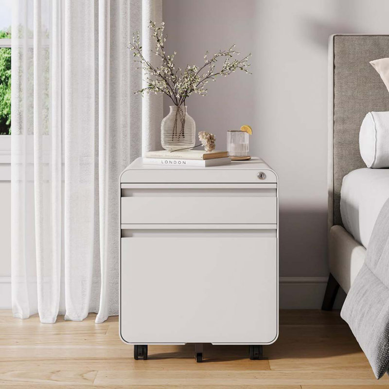 Danby 40cm Wide 2 -Drawer Steel File Cabinet, White