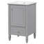 Meuble-lavabo de 20 po avec lavabo en céramique, pieds en bois massif, meuble-lavabo autoportant avec armoire de rangement, tiroirs et portes à fermeture en douceur, support de rangement-1777099863-1777099861