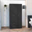 Armoire trois portes Clark, noir-282032611