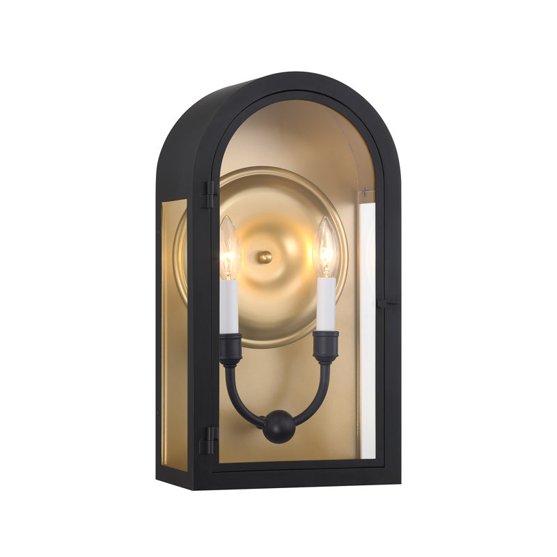 Lanterne murale d'extérieur 2 lumières Grotto, 2, H 18,75 po x l 10 po x P 10 po