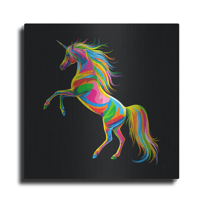 «Unicorn» par Bob Weer, H 12 po x l 12 po