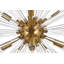 Luminaire suspendu unique à 10 lumières avec accents en cristal Francene-660317322-548626361