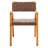 Radbroke 18'' H Solid Wood Armchair-675577273