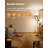 Benamin 67.7 " LED Tree Floor Lamp