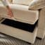Canapé modulaire en velours côtelé de 113,5 po, canapé en U avec repose-pieds avec rangement, canapé modulaire convertible 6 places pour le salon-1809729838