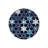 Modern Decorative Carpet With Star Details In Blue Tones-1308643197