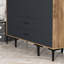 Berend 4 Door Manufactured Wood Wardrobe-1318467466