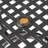 Aluminium Outdoor Table, 40.38 Square, Black Sand Captivation 40.38X40.38, Sand, Ideal For Bbq Nights