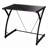 Heger Tempered Glass Writing Desk