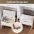Makeup Vanity With Adjustable 3 Lighting Modes