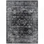 Tapis persan tissé délavé rétro