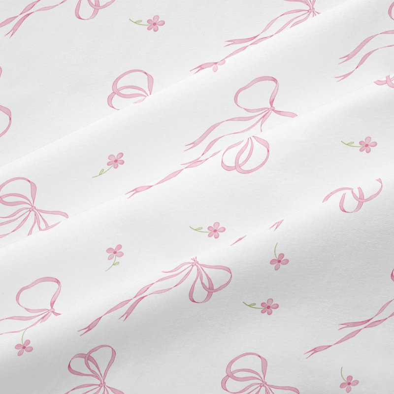 Ensemble d'édredon Bowknot pour filles, ados, dessin animé, nœud papillon, pour les filles, ensemble de literie princesse