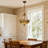 3 Light Dimmable Butterfly-shaped Chandelier With Adjustable Long Chain