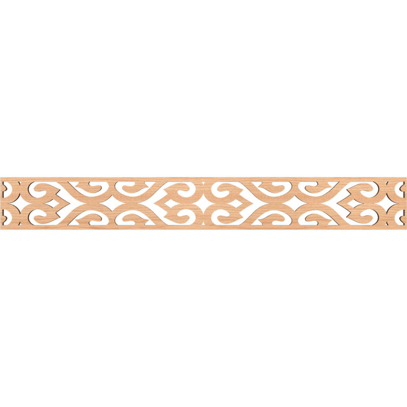 Moulure de chantournage Keene, Noyer blanc, H 6 po x l 46,5 po x P 0,375 po