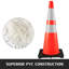 VEVOR Traffic Cones Safety Road Parking Cone with Black Weighted Base