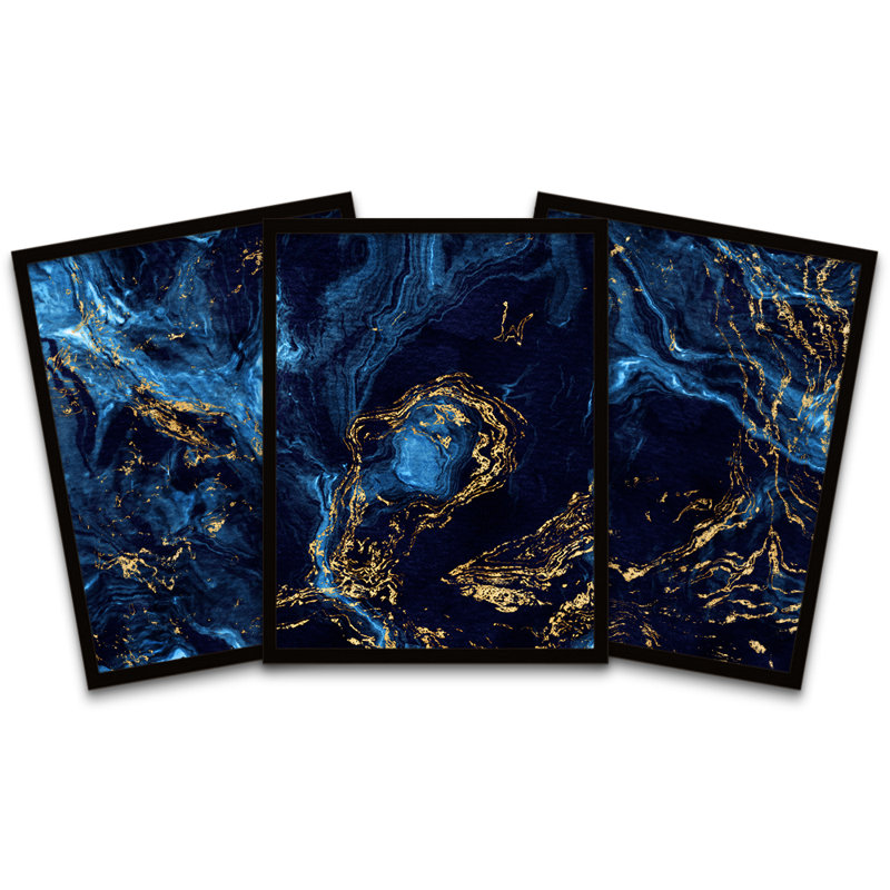 Marble Precious - 3 Piece Print Set