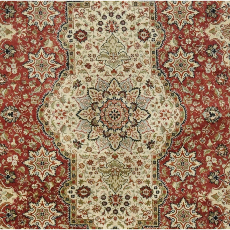 Wool Floral Indoor Rug