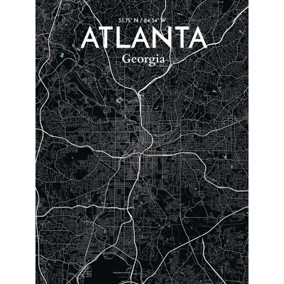 " Atlanta City Map "