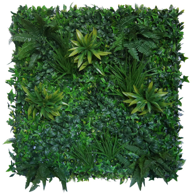 39.37 " H Faux Foliage Hedge