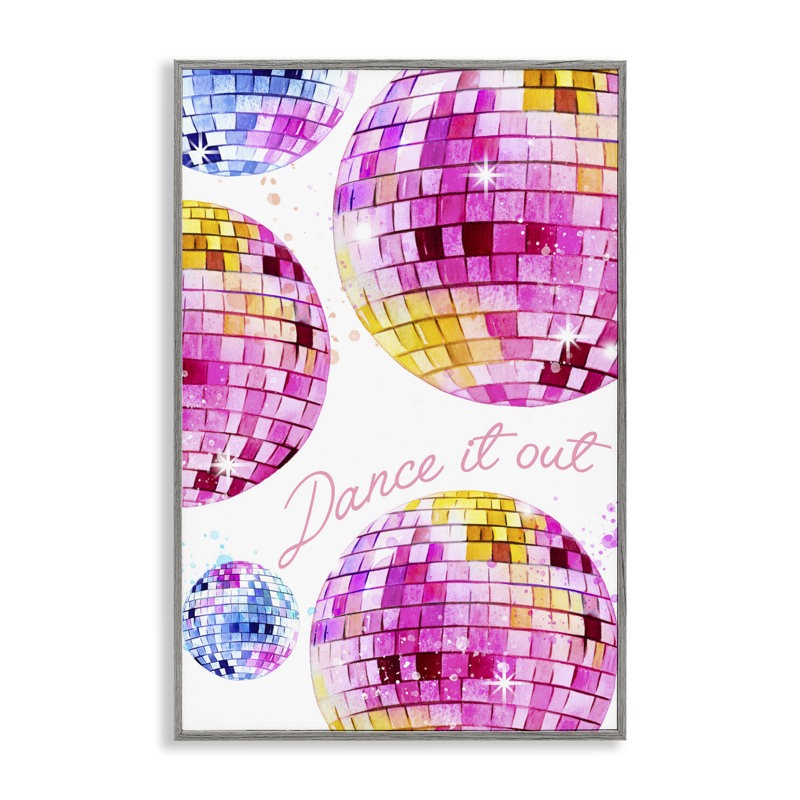 «Dance It Out Disco Balls», estampe numérique par Enya Todd, Estampe numérique Farmhouse, H 24 po x l 16 po