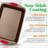 NutriChef Non-Stick Steel 2 Piece Baking Sheet Set-67685720
