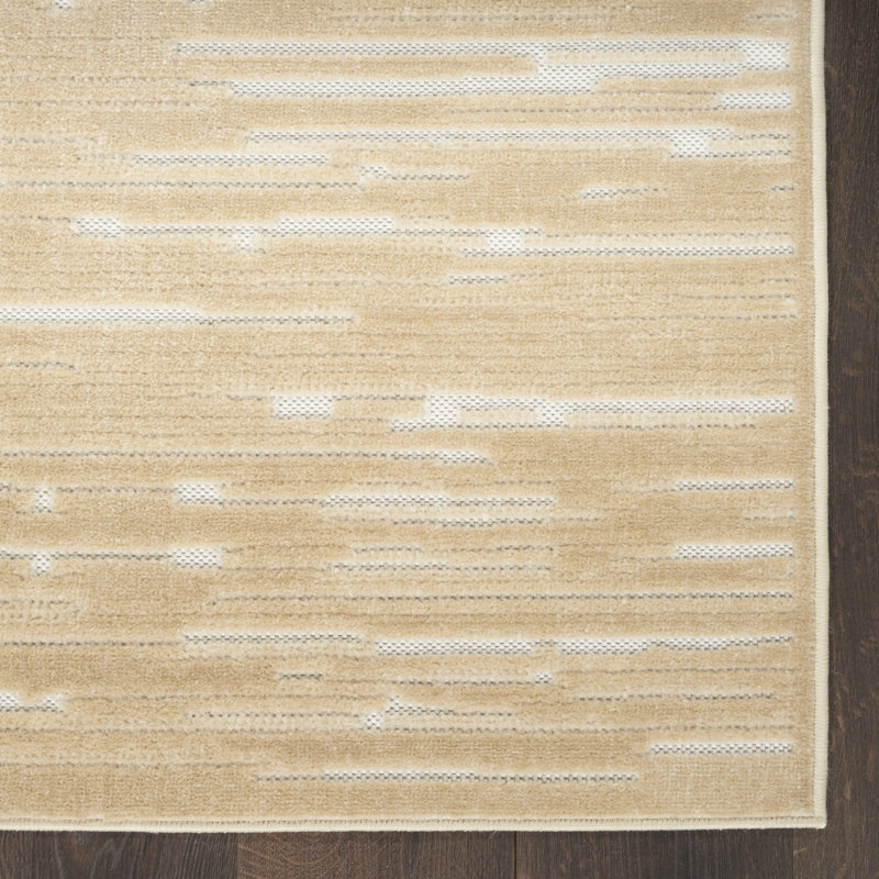 HomeRoots 5' X 7' Tan Geometric Area Rug | Wayfair