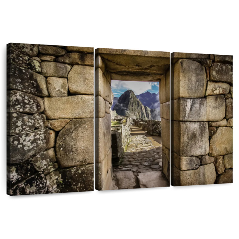 Porte du Machu Picchu, H 20 po x l 33 po