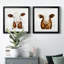 " Cow Gaze I " 2 - Pieces Painting Print-155459097-155459074