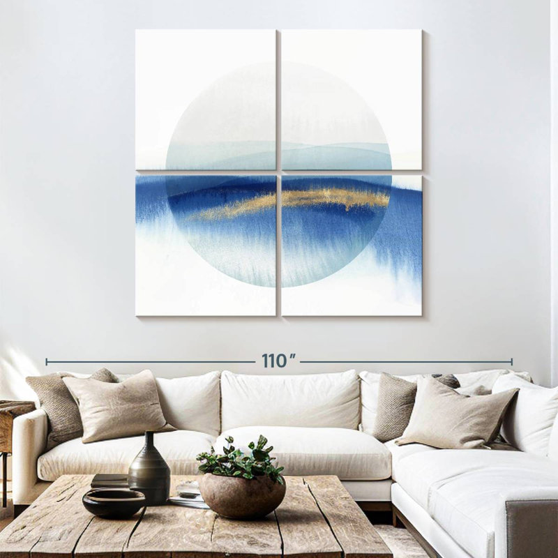 Avery Indigo Eclipse II, 74" H x 74" W
