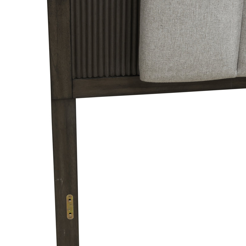 Keniston Upholstered Panel Headboard, Queen