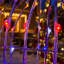 Décorations de Noël extérieures : 3 boules lumineuses RGBIC intelligentes préilluminées avec 8 modes d'éclairage et contrôle par application.