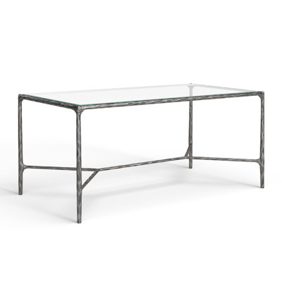 Evelynn 40" Glass Coffee Table