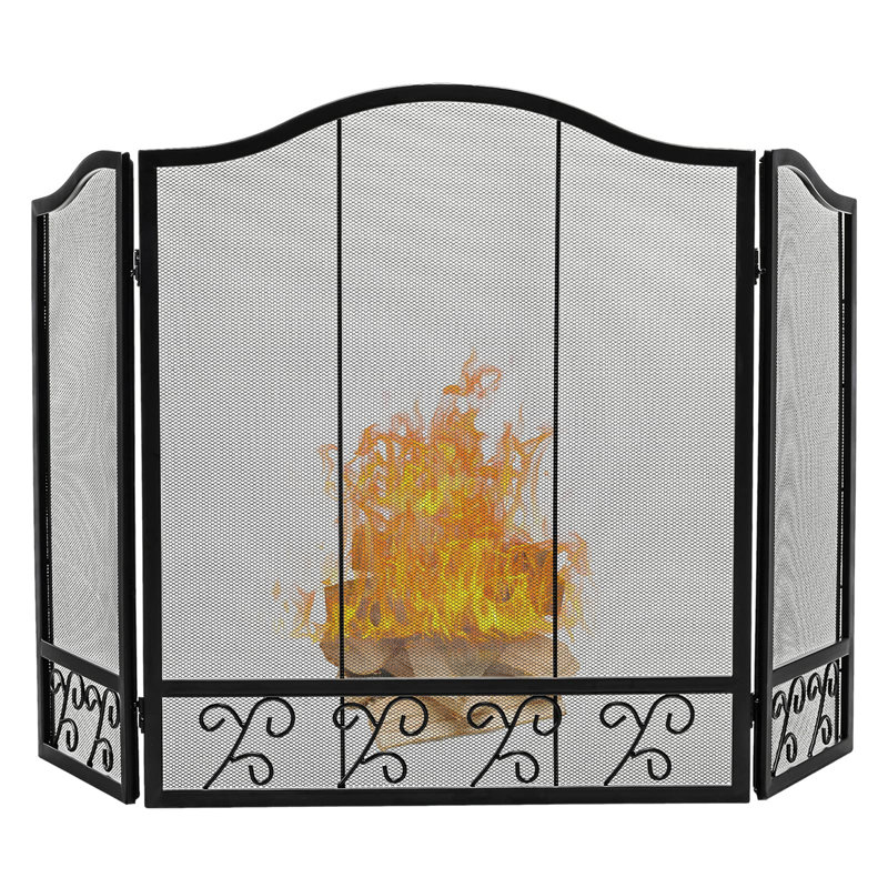 Rosezanna Metal Fireplace Screen