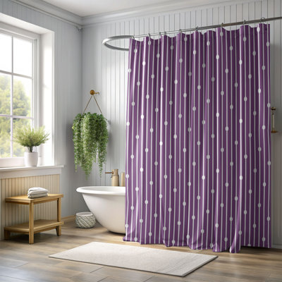 Rideau de douche 1 pièce Royal Scare 0170