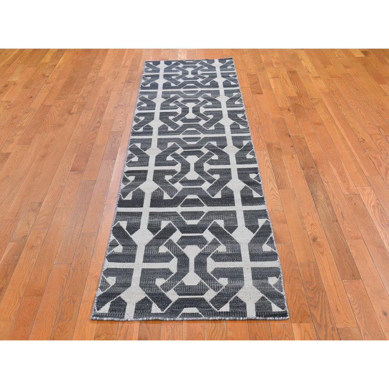 Marvyl One-of-a-Kind 2'7" X 10' Runner Wool Area Rug in