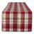 Kehoe Plaid Reversible Embellished Table Runner-1830274635