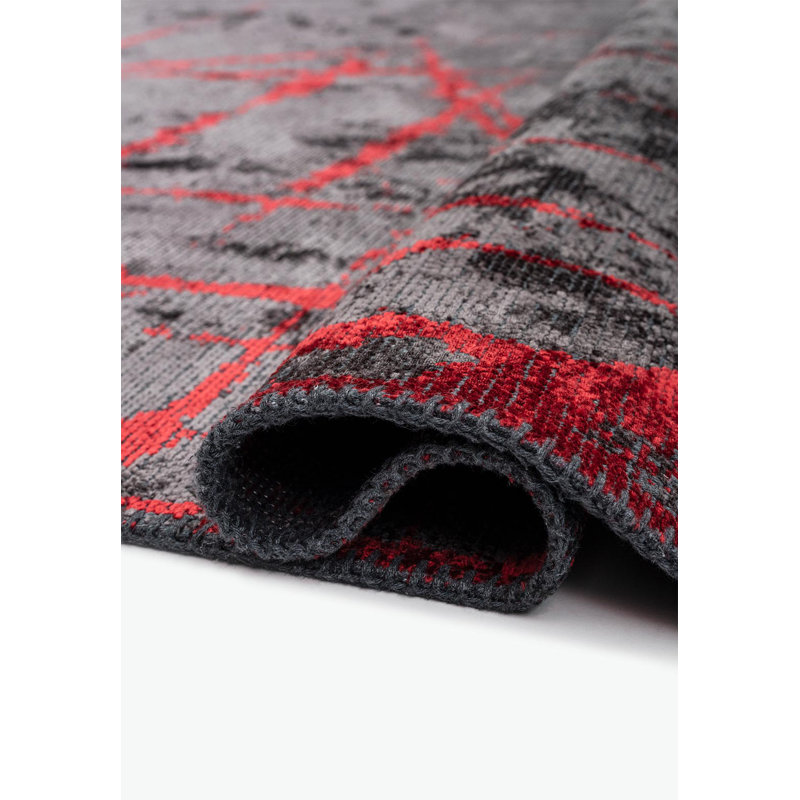 Rapture Abstract Area Rug, Rectangle 6'7" x 8'3"