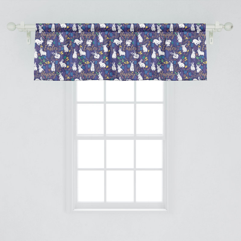 Ambesonne Easter Valance Pack of 2 91926